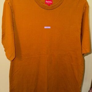 Supreme Men's rust Short Sleeve Tee L